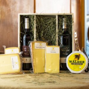 Käse Wein Genuss Groß mit Rot- & Weißwein